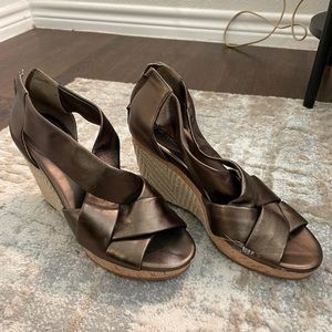 Coke Haan wedges size 9